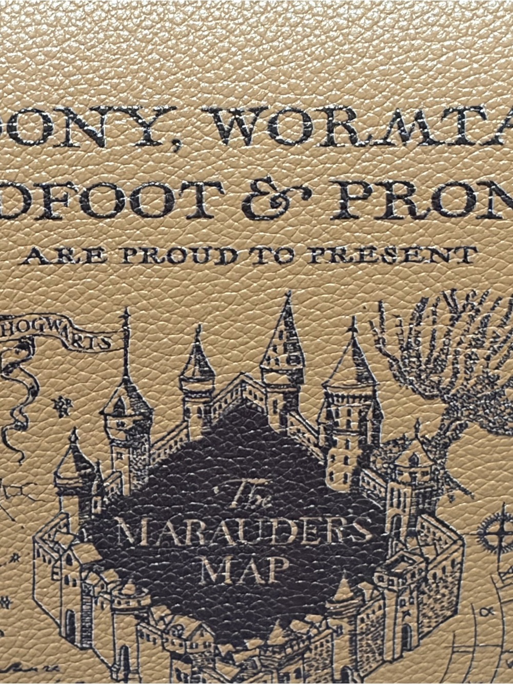Harry Potter Marauders Map Tote Bag - Picture 4 of 12